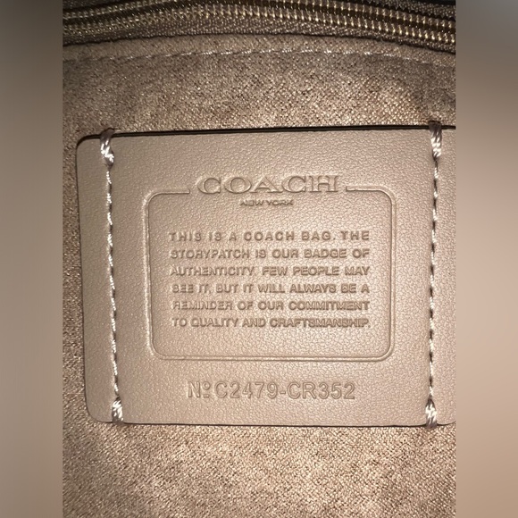 SOLD! Coach Lizard Embossed Eliza Shoulder Bag - Picture 5 of 7